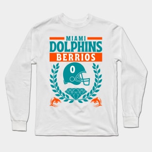 Miami Dolphins Berrios 0 Edition 2 Long Sleeve T-Shirt